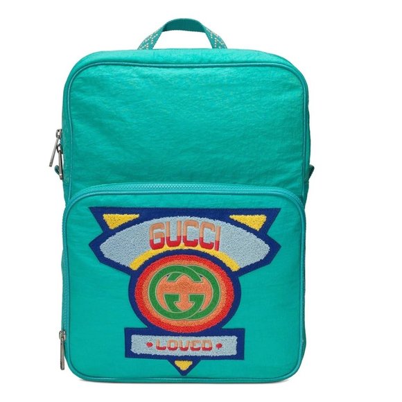 gucci rainbow backpack